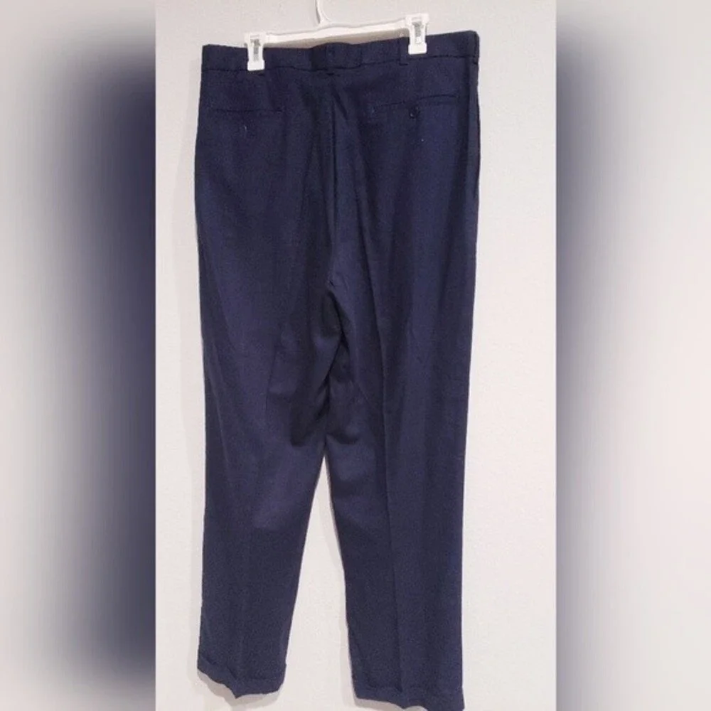 Brock Jeans Linen Blend Navy Pants Size 36/34